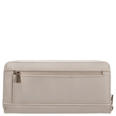 Guess Laurel II SLG Large Zip Around - Geldbörse 12cc 20 cm (bone) - Markenkoffer