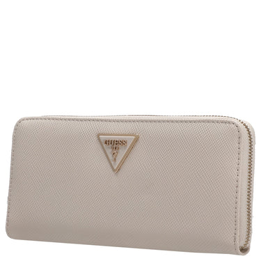 Guess Laurel II SLG Large Zip Around - Geldbörse 12cc 20 cm (bone) - Markenkoffer