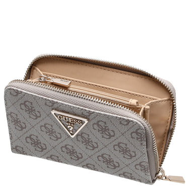 Guess Laurel II SLG Medium Zip Around - Geldbörse 4cc 14.5 cm (dark taupe logo) - Ansicht 2