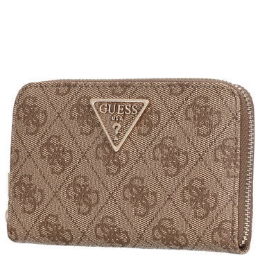 Guess Laurel II SLG Medium Zip Around - Geldbörse 4cc 14.5 cm (latte logo) - Markenkoffer