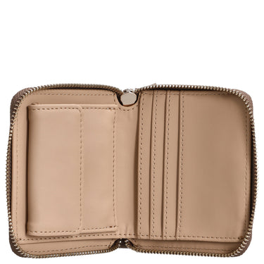 Guess Laurel II SLG Small Zip Around - Geldbörse 3cc 11 cm (latte logo) - Markenkoffer