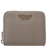 Guess Laurel II SLG Small Zip Around - Geldbörse 4cc 11 cm (dark taupe) - Markenkoffer