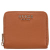 Guess Laurel II SLG Small Zip Around - Geldbörse (cognac)