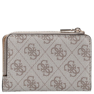Guess Laurel II SLG Zip Around - Kreditkartenetui 4cc 12 cm (dark taupe logo) - Markenkoffer