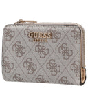 Guess Laurel II SLG Zip Around - Kreditkartenetui 4cc 12 cm (dark taupe logo) - Markenkoffer