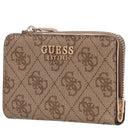 Guess Laurel II SLG Zip Around - Kreditkartenetui 4cc 12 cm (latte logo) - Markenkoffer