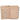 Guess Laurel II SLG Zip Around - Kreditkartenetui 4cc 12 cm (latte logo) - Markenkoffer