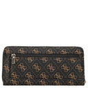 Guess Laurel ll SLG Large Zip - Geldbörse (brown logo) - Markenkoffer