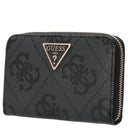Guess Laurel ll SLG Med Zip - Geldbörse 6cc 14 cm (coal logo) - Markenkoffer