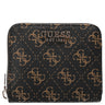Guess Laurel ll SLG Small Zip - Geldbörse 3cc 11 cm (brown logo) - Markenkoffer