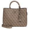 Guess Meridian II Girlfriend - Henkeltasche 30 cm (latte logo)
