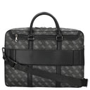 Guess Milano Laptop Bag M - Laptoptasche M 38 cm (dark black) - Markenkoffer