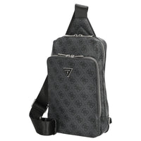 Guess Milano - Umhängetasche 33 cm (black/lime) - Markenkoffer