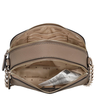 Guess Noelle Crossbody - Umhängetasche 21 cm (dark taupe) - Markenkoffer