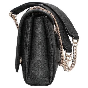 Guess Noelle II Convertible Xbody Flap - Umhängetasche 24 cm (coal logo) - Markenkoffer