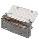 Guess Noelle II Convertible Xbody Flap - Umhängetasche 24 cm (dark taupe logo) - Markenkoffer