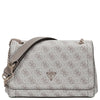 Guess Noelle II Convertible Xbody Flap - Umhängetasche 24 cm (dark taupe logo)