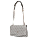 Guess Noelle II Convertible Xbody Flap - Umhängetasche 24 cm (dark taupe logo) - Markenkoffer
