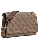 Guess Noelle II Convertible Xbody Flap - Umhängetasche 24 cm (latte logo/brown) - Markenkoffer