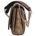 Guess Noelle II Convertible Xbody Flap - Umhängetasche 24 cm (latte logo/brown) - Markenkoffer