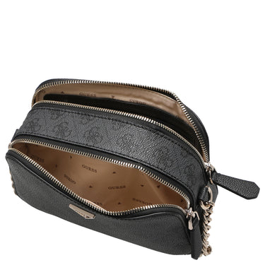 Guess Noelle II Crossbody - Umhängetasche 20 cm (coal logo) - Markenkoffer
