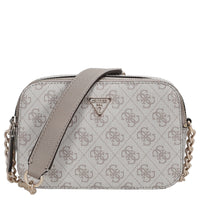 Guess Noelle II Crossbody - Umhängetasche 20 cm (dark taupe logo)