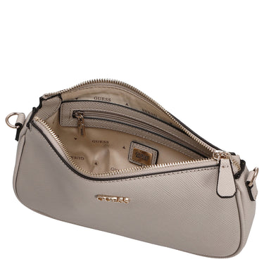 Guess Noelle II DBL Pouch - Umhängetasche 24 cm (taupe) - Markenkoffer