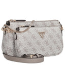 Guess Noelle II DBL - Umhängetasche 24 cm (dark taupe logo) - Markenkoffer