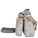 Guess Noelle II DBL - Umhängetasche 24 cm (dark taupe logo) - Markenkoffer