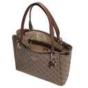 Guess Noelle II Tote - Shopper 35 cm (latte logo/brown) - Markenkoffer