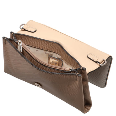 Guess Noelle II Xbody Flap - Umhängetasche 21 cm (tan multi) - Markenkoffer