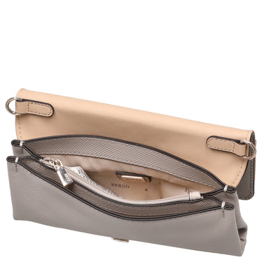 Guess Noelle II Xbody Flap - Umhängetasche 21 cm (taupe) - Markenkoffer