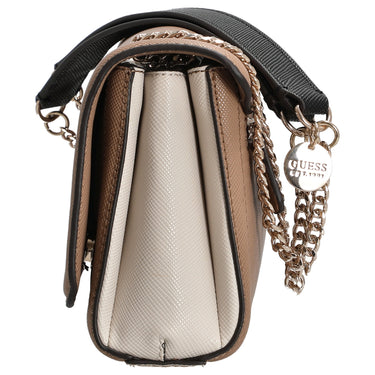 Guess Noelle II Xbody Flap - Umhängetasche 24 cm (tan multi) - Markenkoffer