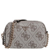Guess Noelle II Crossbody - Shoulder Bag (Color: dark taupe logo)