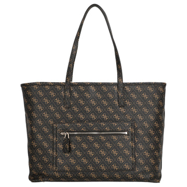 Guess Power Play II Tech Tote - Shopper L mit herausnehmbarer Pouch 39 cm (brown logo) - Markenkoffer