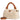 Guess Shaida - Henkeltasche (natural/cognac) - Markenkoffer