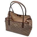 Guess Victtoria 2in1 Tote - Shopper (latte logo/brown) - Markenkoffer