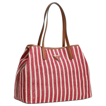 Guess Vikky II - Shopper L mit herausnehmbarer Pouch 40 cm (red multi) - Markenkoffer