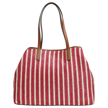 Guess Vikky II - Shopper L mit herausnehmbarer Pouch 40 cm (red multi) - Markenkoffer