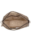 Guess Vikky II - Umhängetasche 20 cm (latte logo/brown) - Markenkoffer