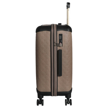 Guess Wilder 22 IN - 4 - Rollen - Trolley M 64 cm erw. (dark taupe logo) - Markenkoffer