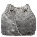 Guess Zalina - Beuteltasche 15 cm (silver) - Markenkoffer