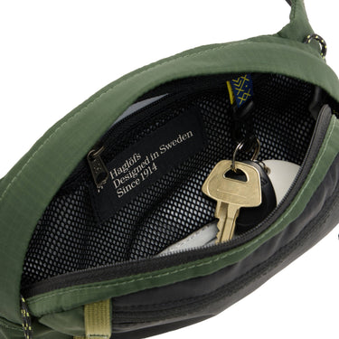 Haglöfs Tight Hip Pack 1 - Gürteltasche 19 cm (seaweed green/true black) - Markenkoffer