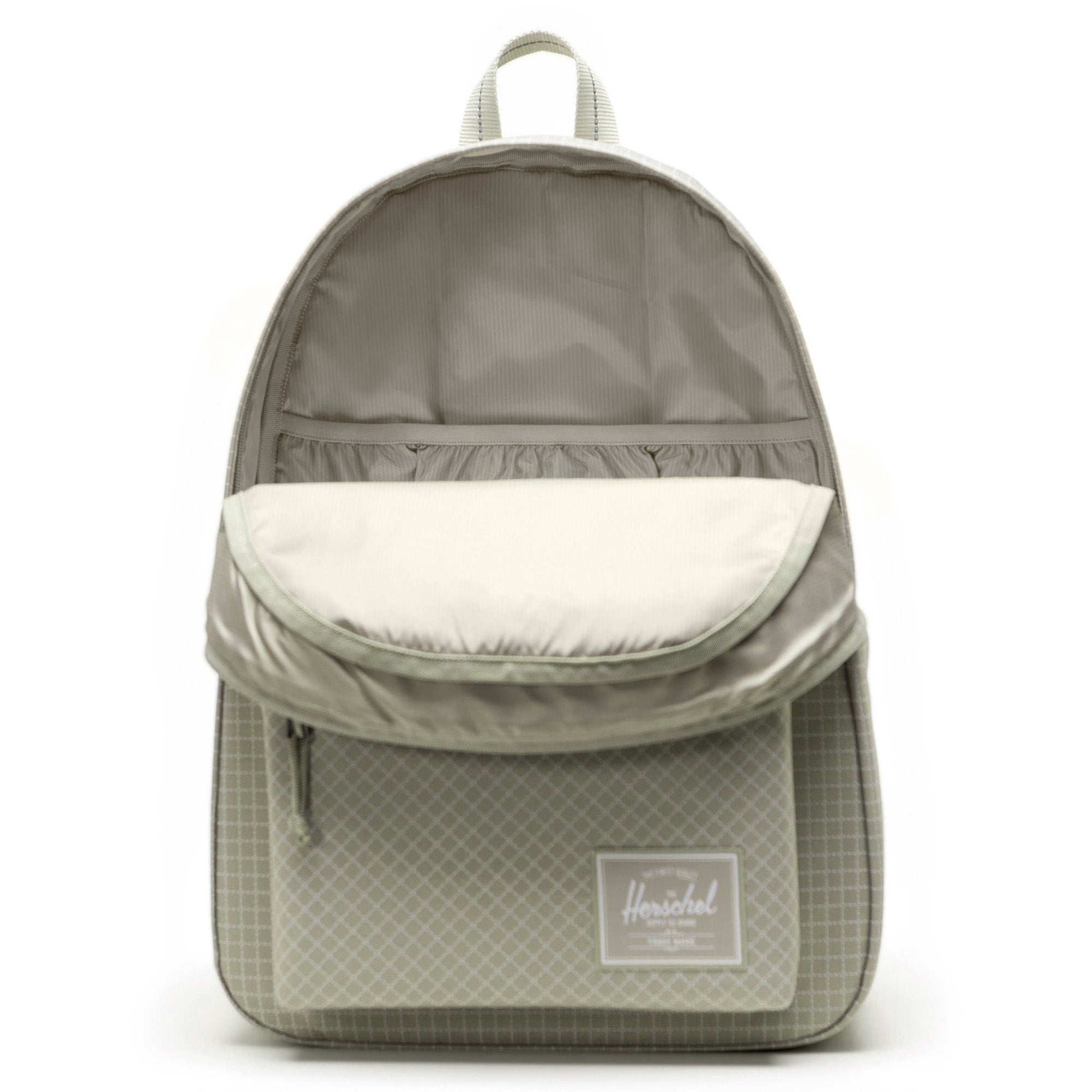 herschel backpack overcast Herschel Classic XL Grid-London Fog – Markenkoffer