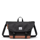 Herschel Cove Messenger - Umhängetasche S 24.5 cm (black/saddle brown) - Markenkoffer