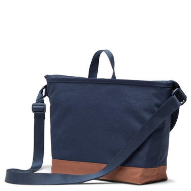 Herschel Cove Messenger - Umhängetasche S 24.5 cm (navy/saddle brown) - Markenkoffer