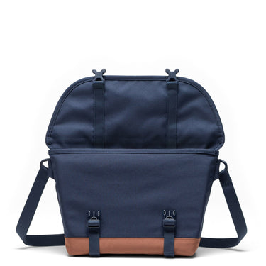 Herschel Cove Messenger - Umhängetasche S 24.5 cm (navy/saddle brown) - Markenkoffer