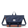 Herschel Cove Messenger - Shoulder Bag S 24.5 cm (navy/saddle brown)