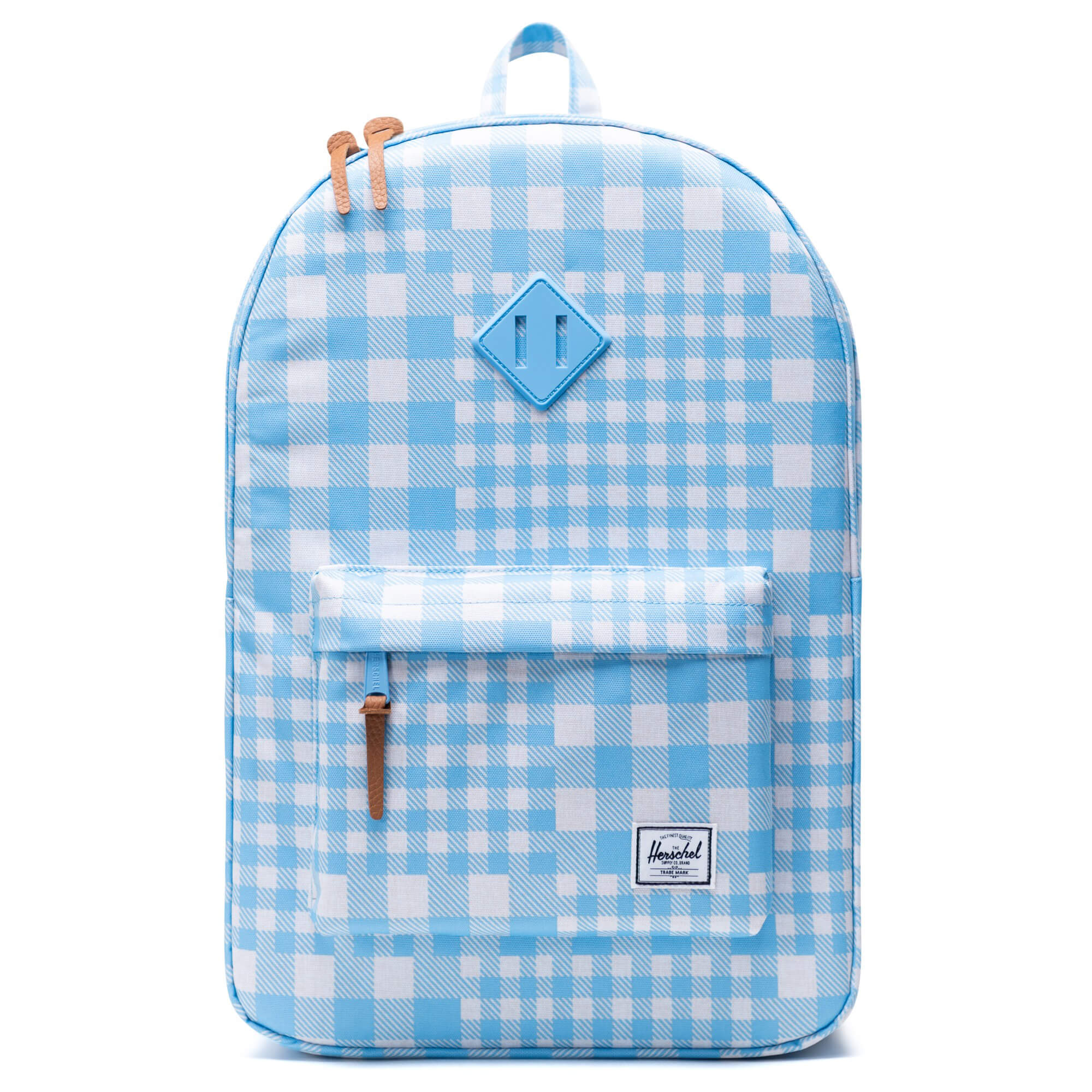 gingham backpack herschel Herschel Heritage Backpack 45 cm in Gingham Alaskan Blue – Markenkoffer