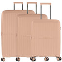 Heys AirLite - 4 - Rollen - Trolley Set 3tlg. L/M/S erw. (nude) - Markenkoffer